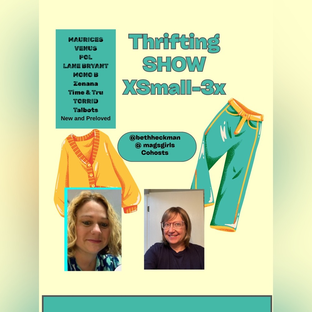 LIVE TODAY!! 2/24 @ 6:30p EST @bethheckman & @magsgirls $6,$8 & $10 ALL UNLISTED
